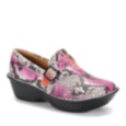 Nurse Mates Gelsey Slip-On Shoes (pink snake)