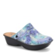 Nurse Mates Gala Slip-On Shoes (aqua snake)