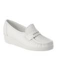 Nurse Mates Pennie Slip-On Loafers (white)