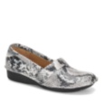 Nurse Mates Rene Slip-On Shoes (black white snake)