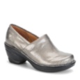Nurse Mates Halle Slip-On Shoes (pewter patent)