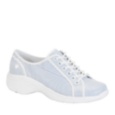 Nurse Mates Daisy Lace-Up Shoes (blue stripe)